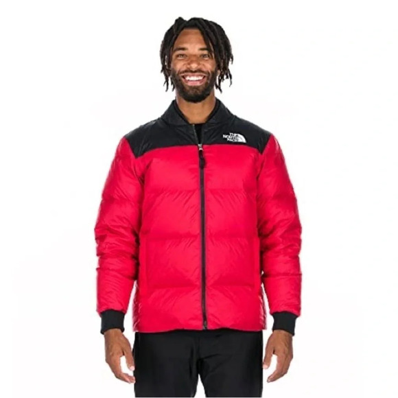 North face men’s Nordic 700 down bomber jacket Sz Small - Picture 2 of 4